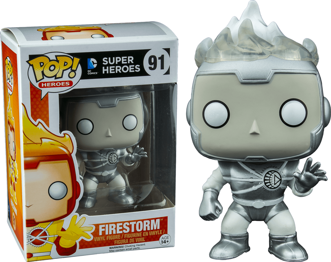 FUN10469 DC - Firestorm White Lantern US Exclusive Pop! Vinyl - Funko - Titan Pop Culture