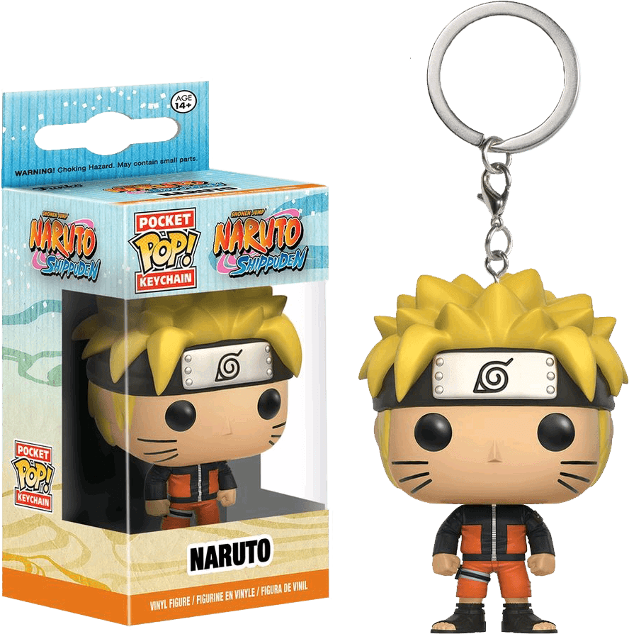 FUN10663 Naruto Shippuden - Naruto Pocket Pop! Keychain - Funko - Titan Pop Culture