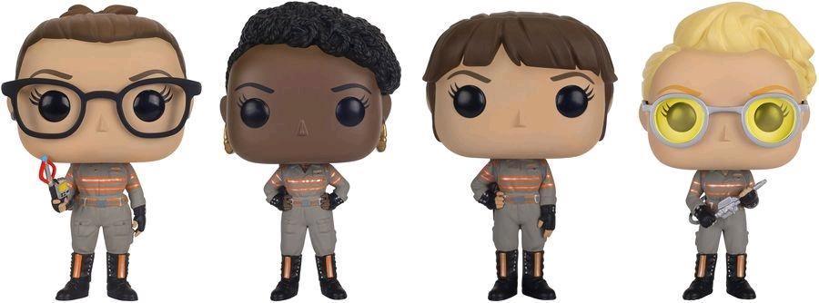 FUN10854 Ghostbusters (2016) - Ghostbusters US Exclusive Pop! Vinyl 4-Pack - Funko - Titan Pop Culture