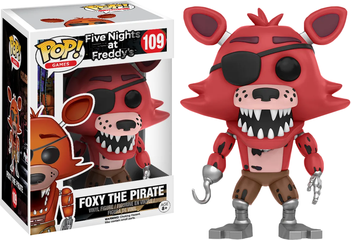 FUN11032 Five Nights at Freddy's - Foxy the Pirate Pop! Vinyl - Funko - Titan Pop Culture