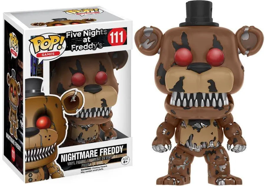 FUN11064 Five Nights at Freddy's - Nightmare Freddy Pop! Vinyl - Funko - Titan Pop Culture