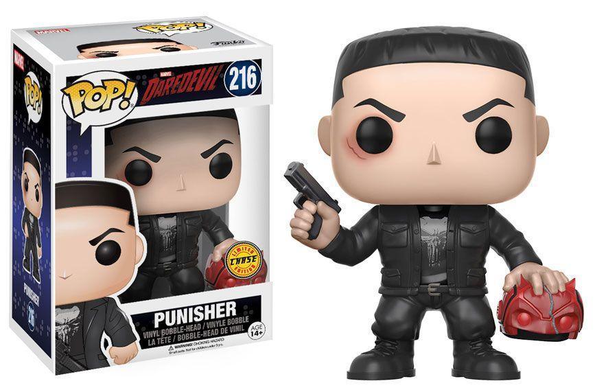 FUN11092 Daredevil (TV) - Punisher (with chase) Pop! Vinyl - Funko TBA - Titan Pop Culture