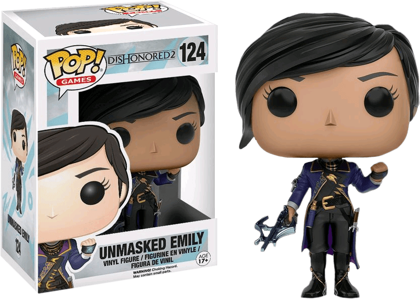 FUN11408 Dishonored 2 - Emily Unmasked US Exclusive Pop! Vinyl - Funko - Titan Pop Culture