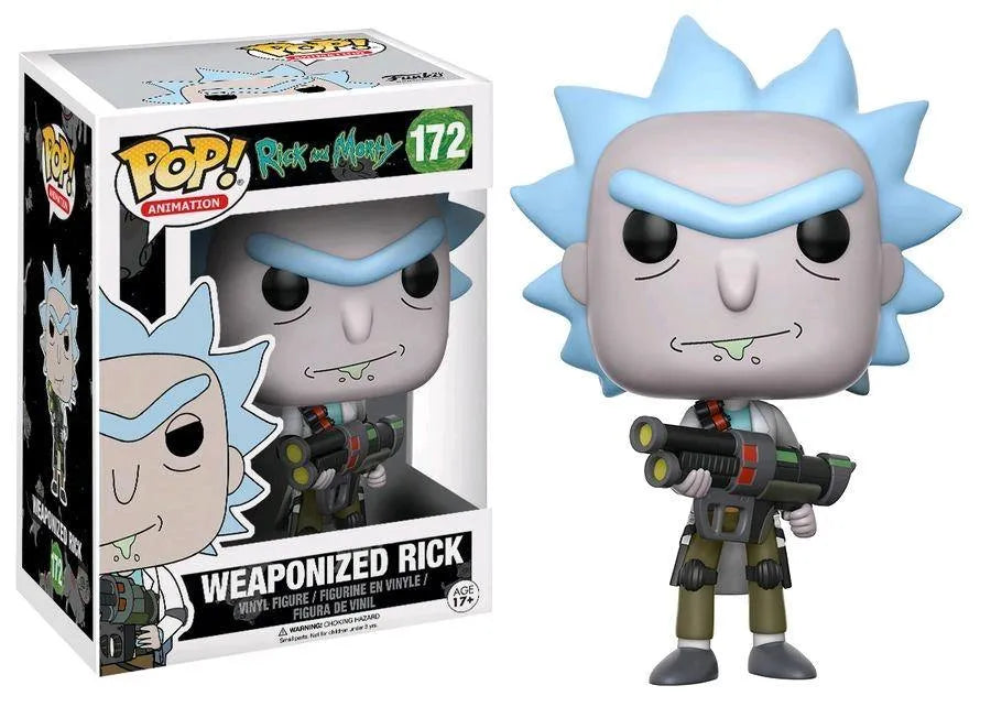 FUN12439 Rick and Morty - Rick Weaponized (with chase) Pop! Vinyl - Funko - Titan Pop Culture