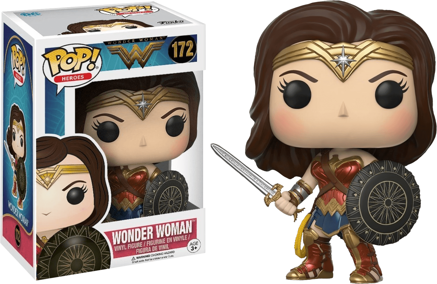 FUN12545 Wonder Woman (2017) - Wonder Woman Pop! Vinyl - Funko - Titan Pop Culture