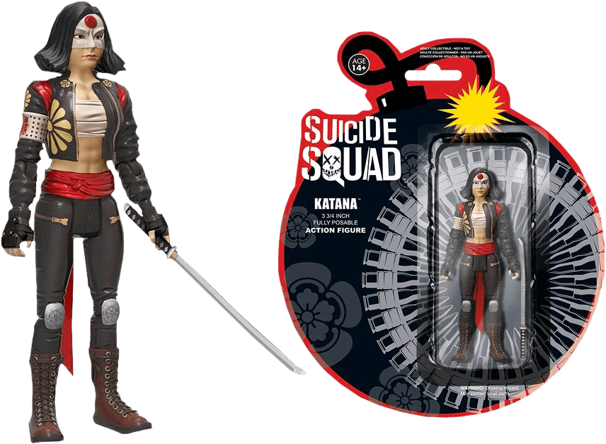 FUN12674 Suicide Squad - Katana Action Figure - Funko - Titan Pop Culture