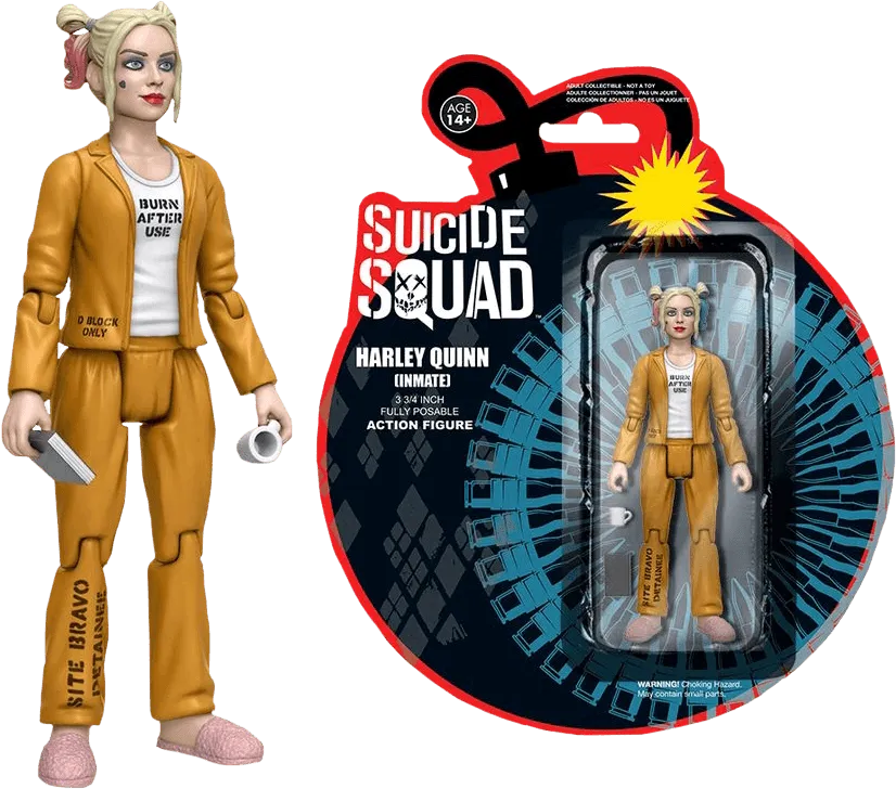 FUN13017 Suicide Squad - Inmate Harley Quinn Action Figure - Funko - Titan Pop Culture