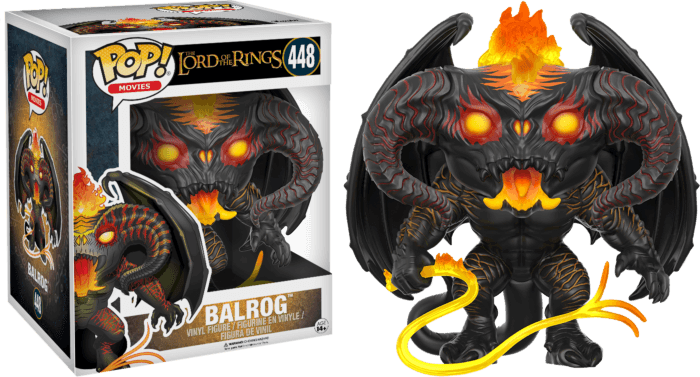 FUN13556 The Lord of the Rings - Balrog 6" Pop! Vinyl - Funko - Titan Pop Culture