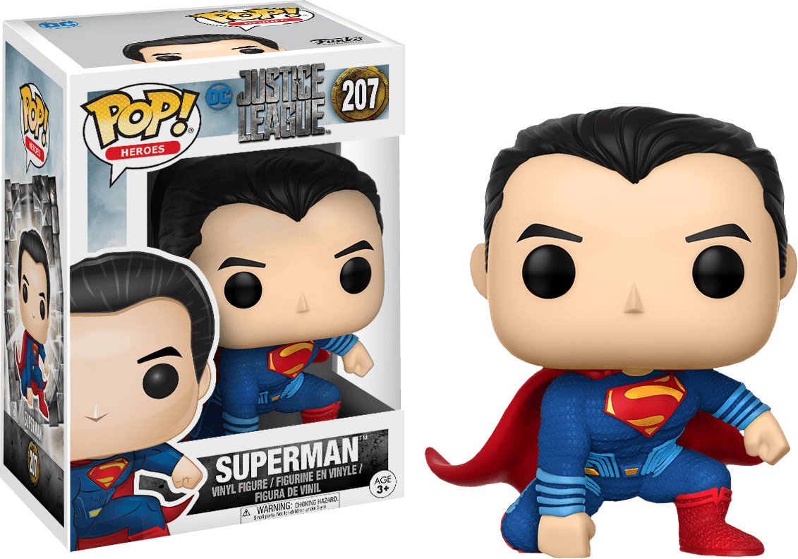 FUN13704 Justice League Movie - Superman Pop! Vinyl - Funko - Titan Pop Culture