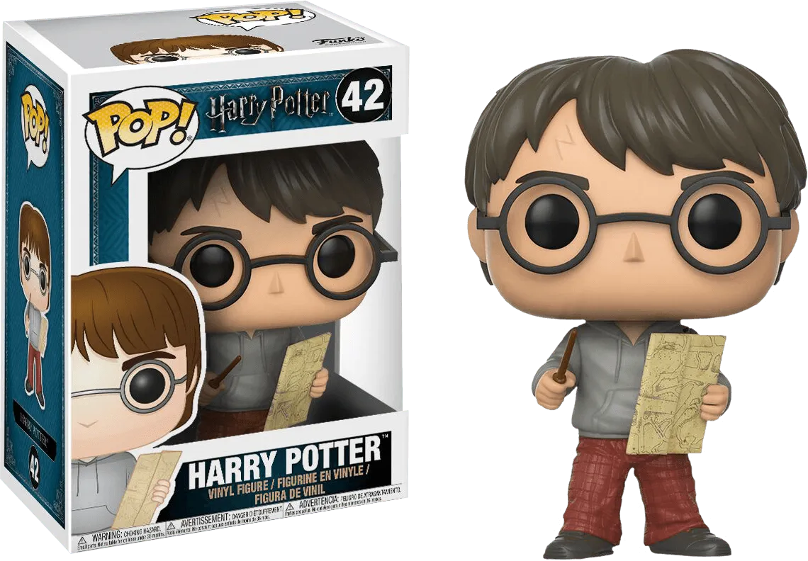 FUN14936 Harry Potter - Harry with Marauders Map Pop! Vinyl - Funko - Titan Pop Culture