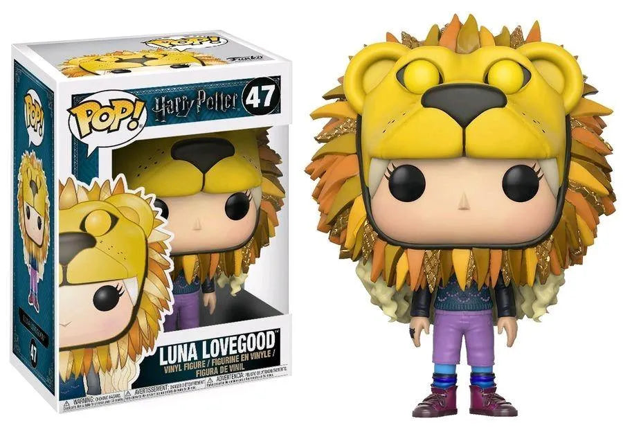 FUN14944 Harry Potter - Luna Lovegood with Lion Head Pop! Vinyl - Funko - Titan Pop Culture