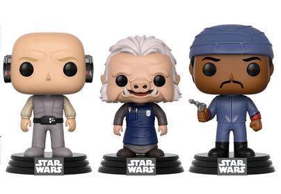 FUN14957 Star Wars - Lobot, Ugnaught, Bespin Guard US Exclusive Pop! Vinyl 3-Pack - Funko - Titan Pop Culture