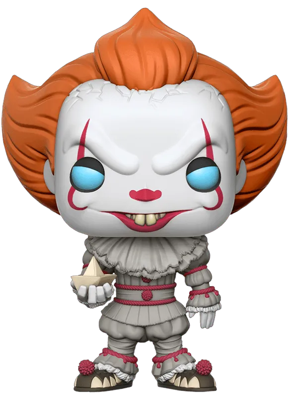 FUN20176 It (2017) - Pennywise (with Boat) Pop! Vinyl - Funko - Titan Pop Culture