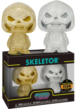 FUN21186 Masters of the Universe - Skeletor (Gold & Silver) XS Hikari 2-pack - Funko - Titan Pop Culture