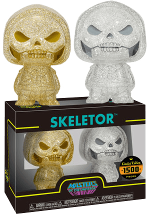 FUN21186 Masters of the Universe - Skeletor (Gold & Silver) XS Hikari 2-pack - Funko - Titan Pop Culture