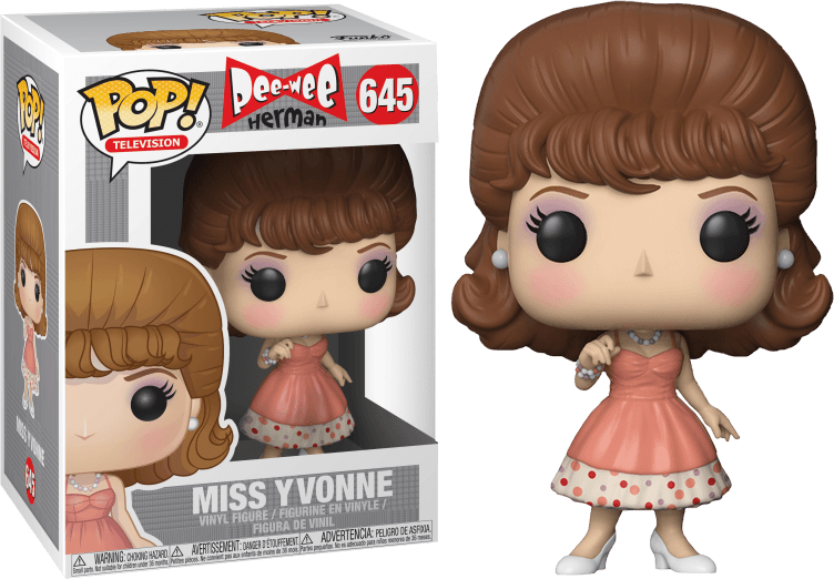 FUN21786 Pee-wee Herman - Miss Yvonne Pop! Vinyl - Funko - Titan Pop Culture