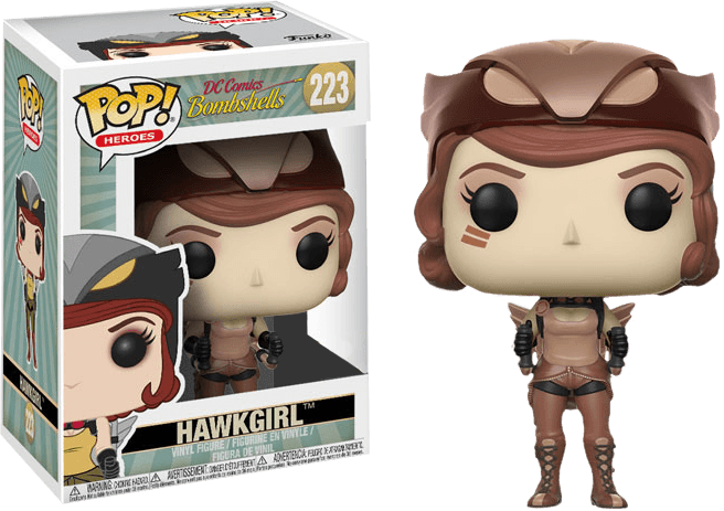 FUN23652 DC Bombshells - Hawkgirl Sepia US Exclusive Pop! Vinyl - Funko - Titan Pop Culture