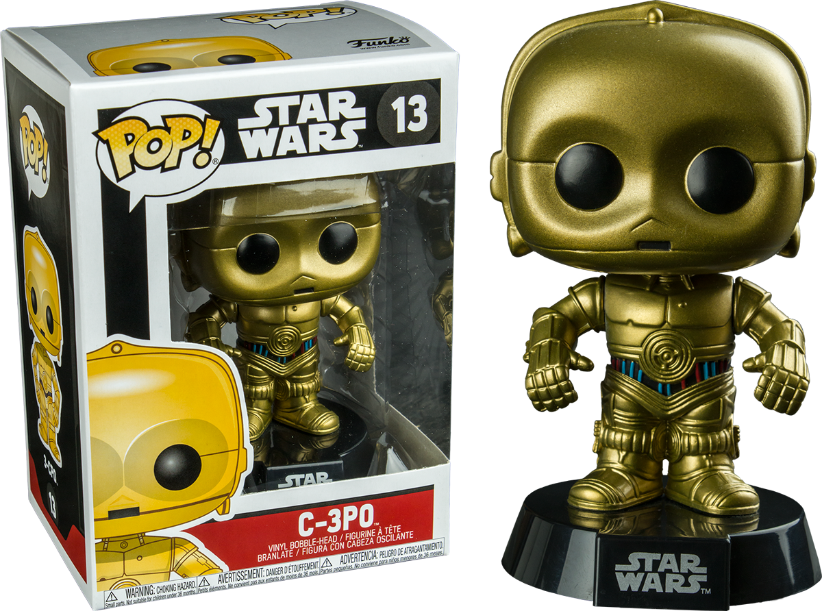 FUN2387 Star Wars - C-3PO Pop! Vinyl - Funko - Titan Pop Culture