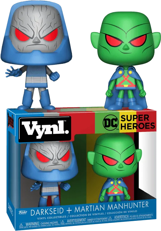 FUN24415 Justice League - Martian Manhunter, Darkseid Vynl. - Funko - Titan Pop Culture