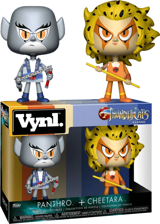 FUN24566 Thundercats - Panthro & Cheetara Vynl. - Funko - Titan Pop Culture