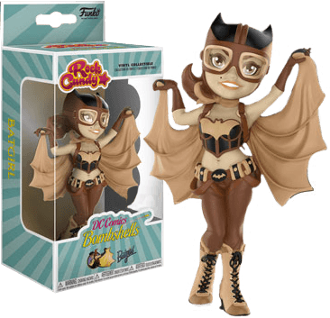 FUN24845 DC Bombshells - Batgirl Sepia US Exclusive Rock Candy - Funko - Titan Pop Culture