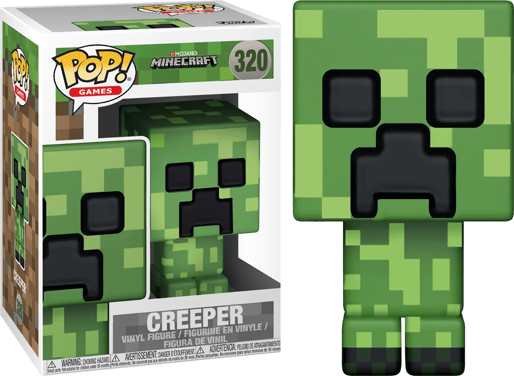 FUN26387 Minecraft - Creeper Pop! Vinyl - Funko TBA - Titan Pop Culture