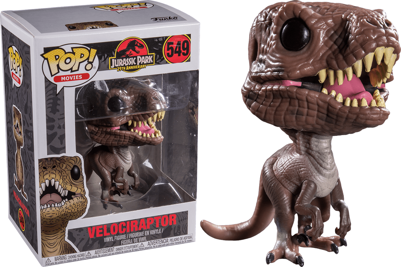 FUN26735 Jurassic Park - Velociraptor Pop! Vinyl - Funko - Titan Pop Culture