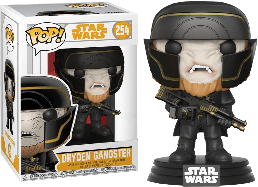 FUN26987 Star Wars: Solo - Dryden Gangster US Exclusive Pop! Vinyl - Funko - Titan Pop Culture