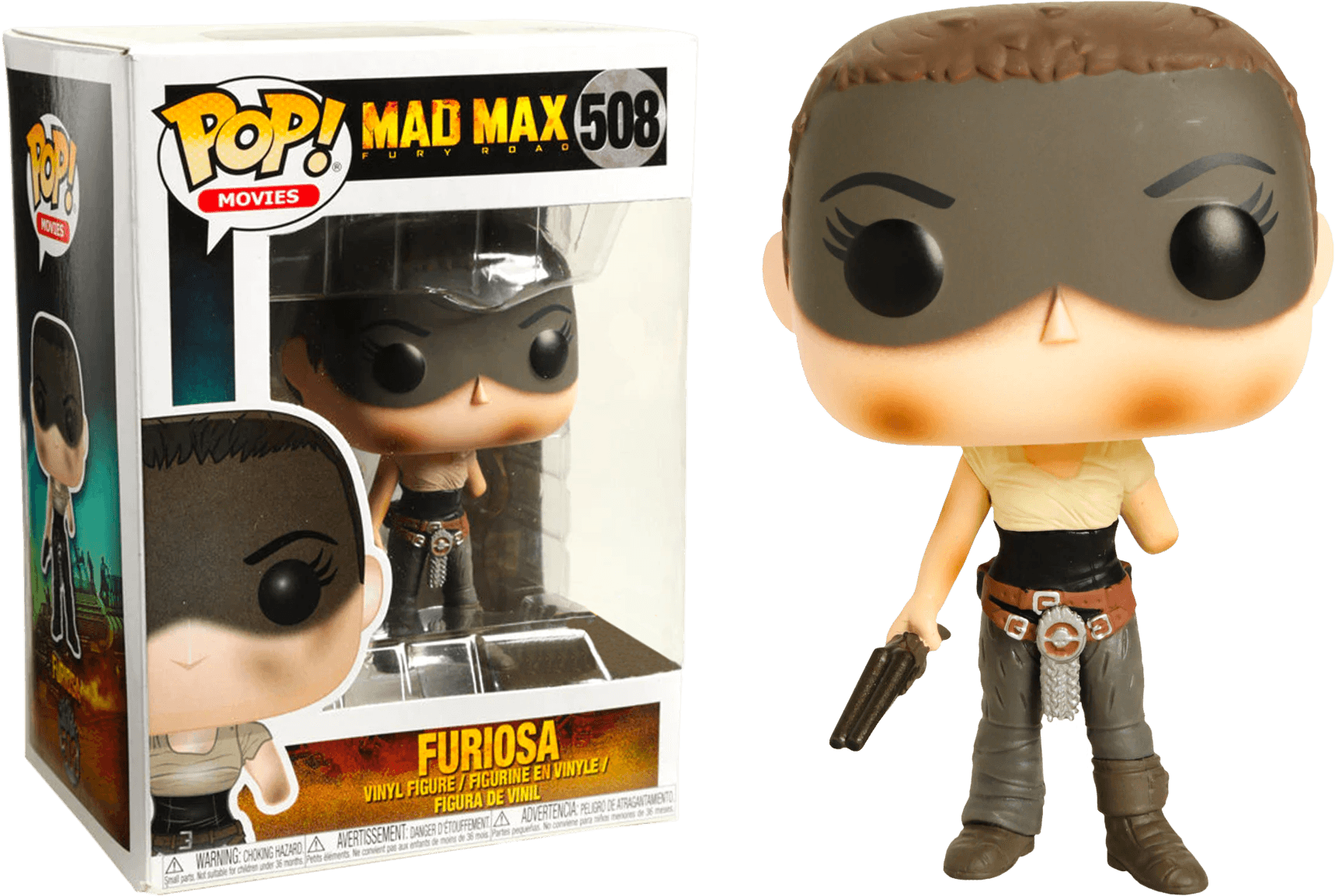 FUN28035 Mad Max: Fury Road - Furiosa with Missing Arm US Exclusive Pop! Vinyl - Funko - Titan Pop Culture