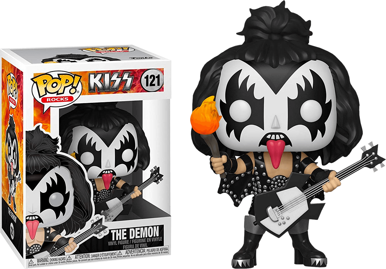 FUN28505 KISS - Demon Pop! Vinyl - Funko - Titan Pop Culture