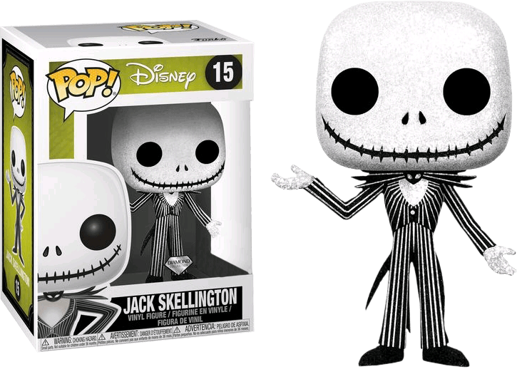 FUN29128 The Nightmare Before Christmas - Jack Skellington Diamond Glitter - Funko - Titan Pop Culture