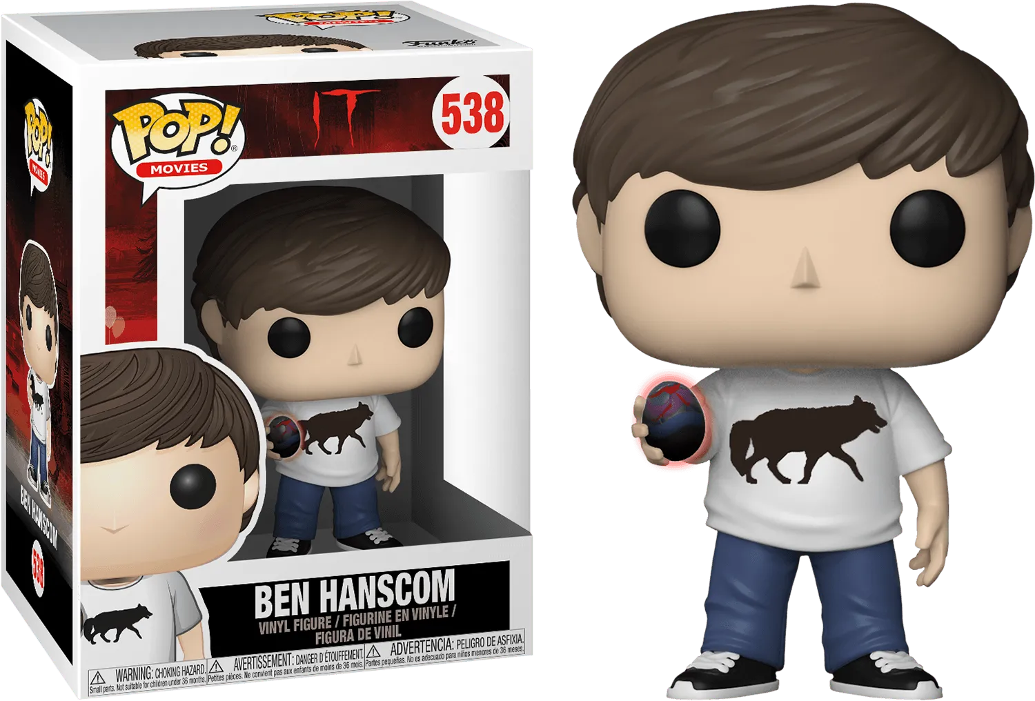 FUN29522 It (2017) - Ben Hanscom Pop! Vinyl - Funko - Titan Pop Culture