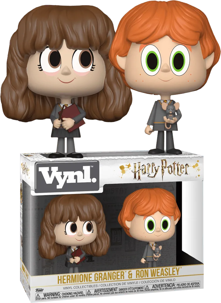 FUN30001 Harry Potter - Ron & Hermione Vynl. - Funko - Titan Pop Culture