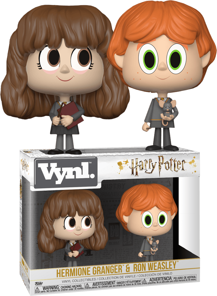 FUN30001 Harry Potter - Ron & Hermione Vynl. - Funko - Titan Pop Culture