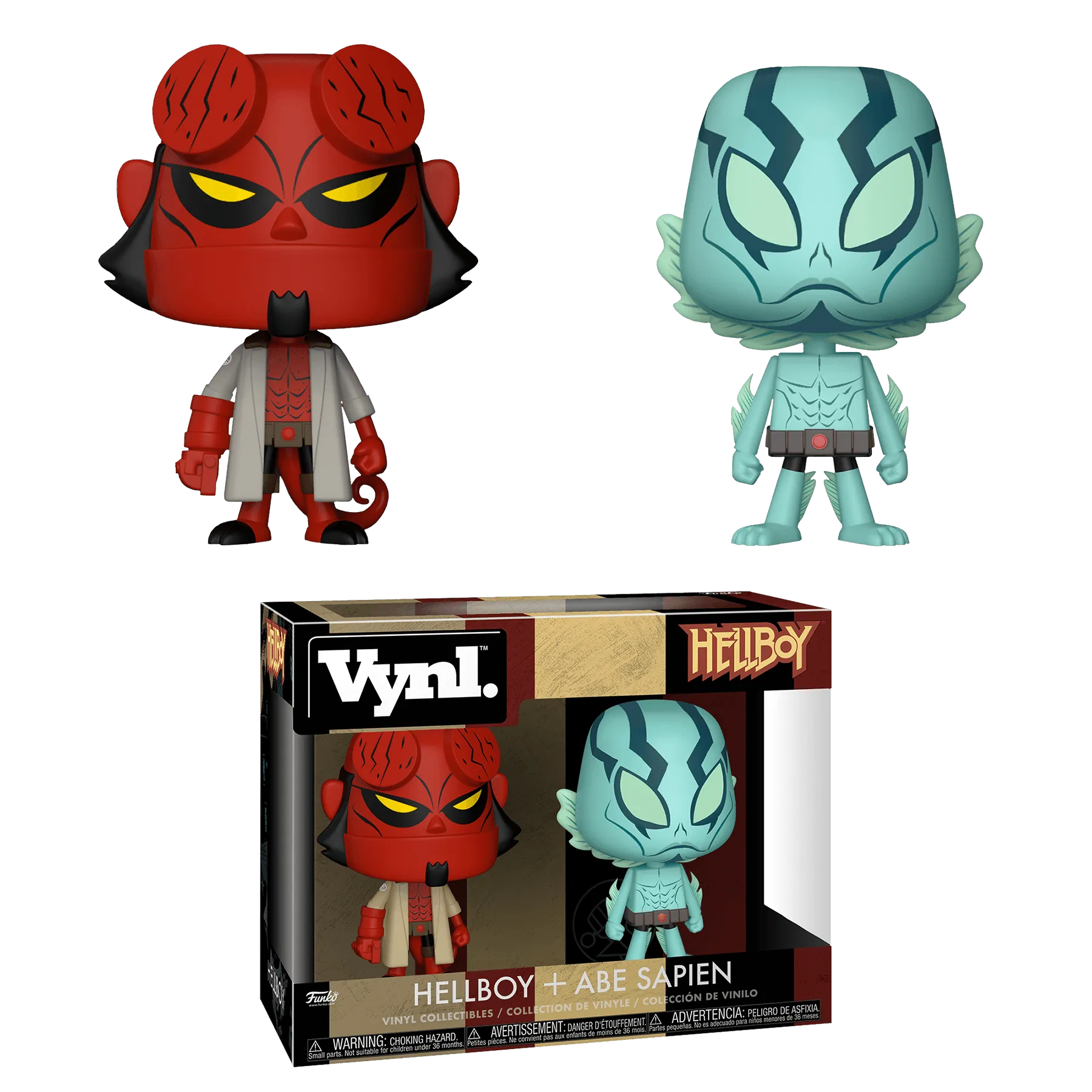 FUN30227 Hellboy - Hellboy & Abe Sapien Vynl. - Funko - Titan Pop Culture