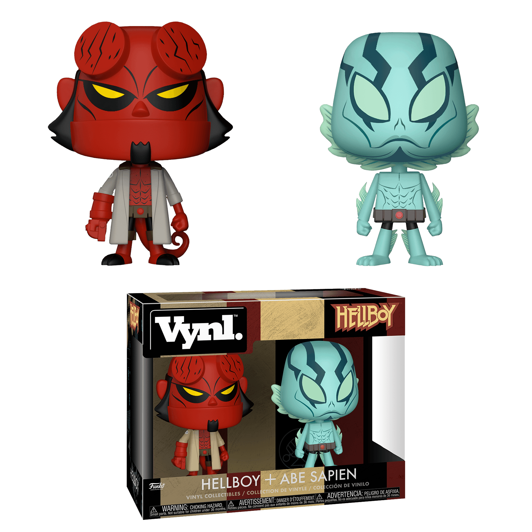 FUN30227 Hellboy - Hellboy & Abe Sapien Vynl. - Funko - Titan Pop Culture