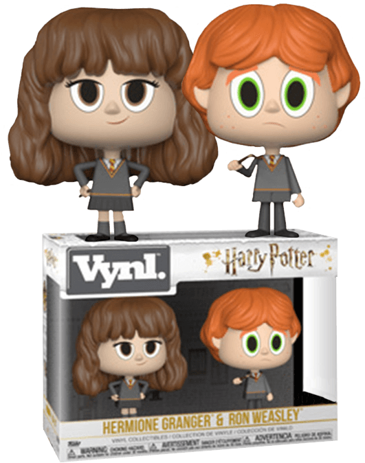 FUN30234 Harry Potter - Ron & Hermione Broken Wand US Exclusive Vynl. - Funko - Titan Pop Culture