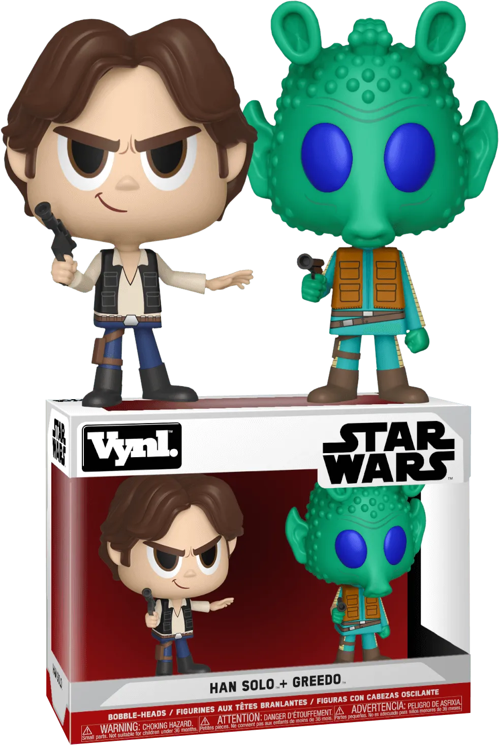 FUN30808 Star Wars - Han Solo & Greedo Vynl. - Funko - Titan Pop Culture