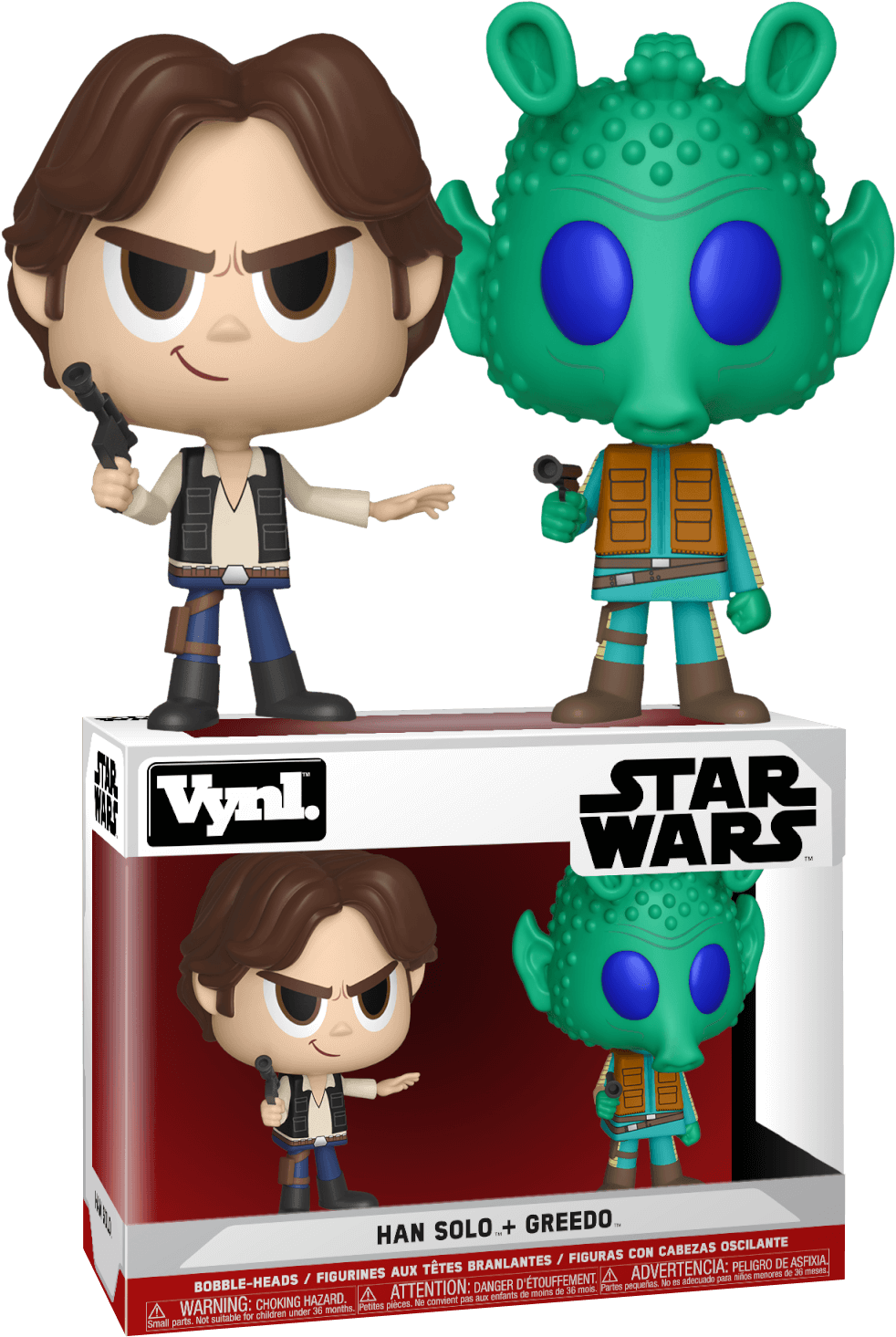 FUN30808 Star Wars - Han Solo & Greedo Vynl. - Funko - Titan Pop Culture