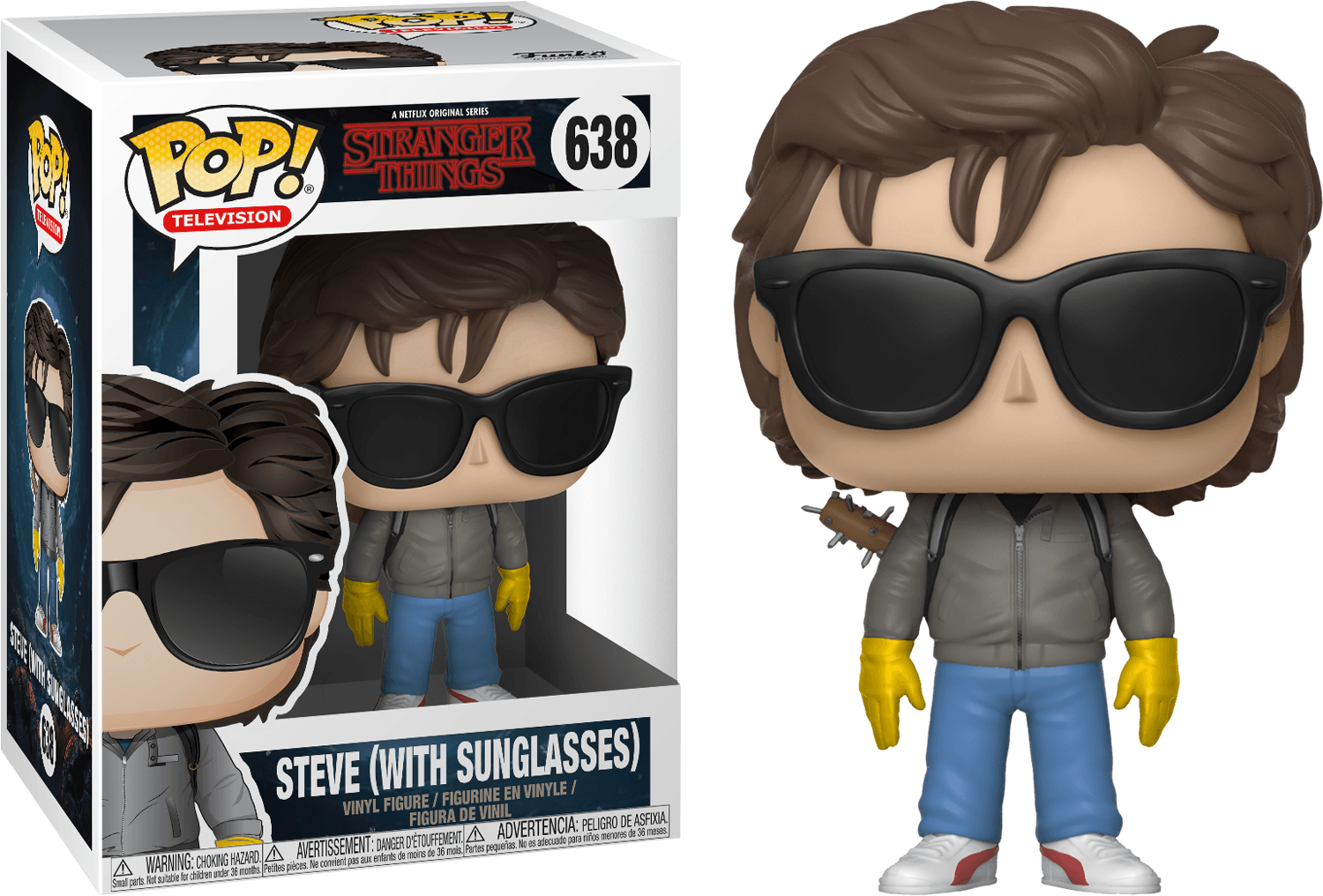 FUN30877 Stranger Things - Steve with Sunglasses Pop! Vinyl - Funko - Titan Pop Culture