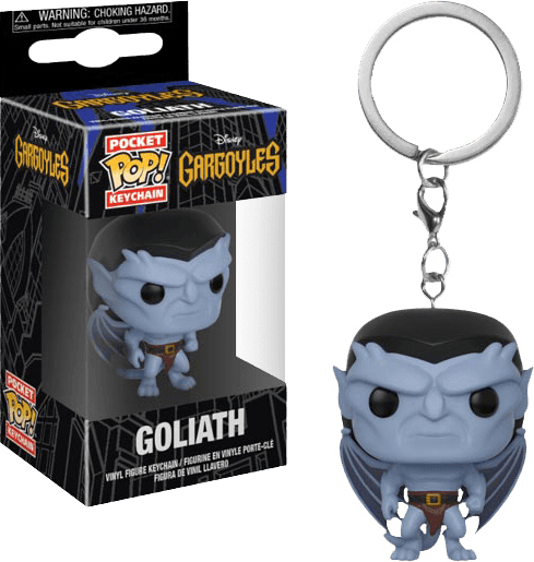 FUN30958 Gargoyles - Goliath Pocket Pop! Keychain - Funko - Titan Pop Culture