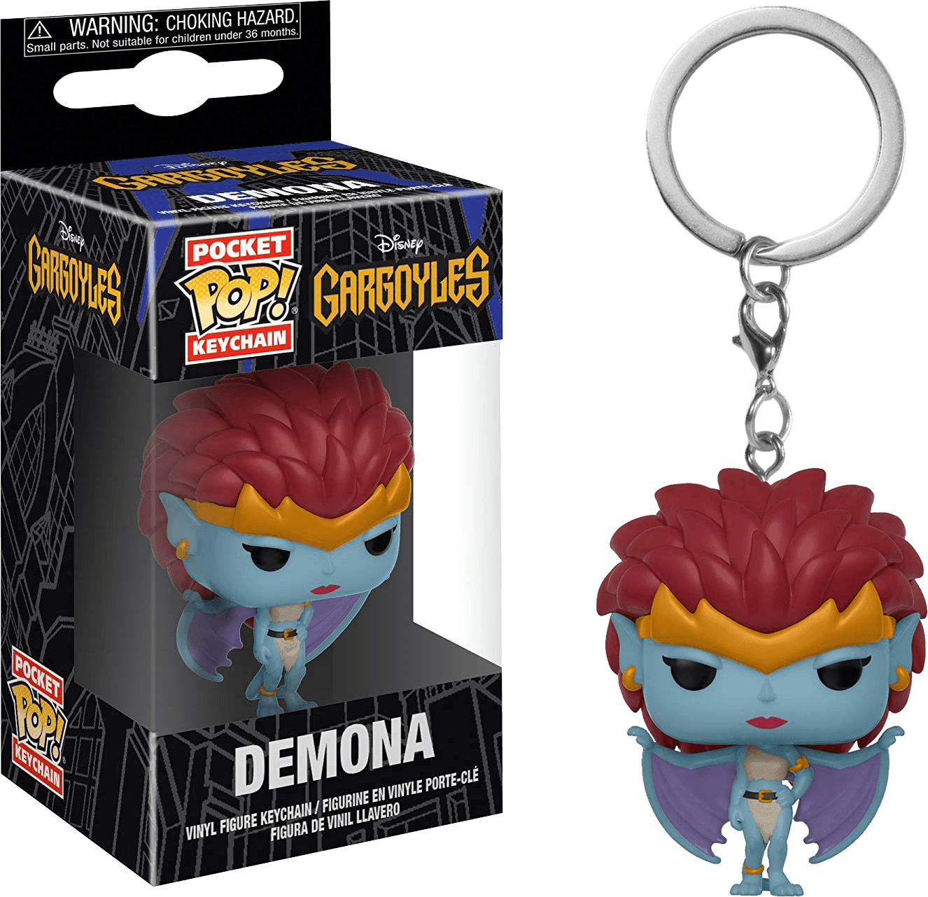 FUN30959 Gargoyles - Demona Pocket Pop! Keychain - Funko - Titan Pop Culture