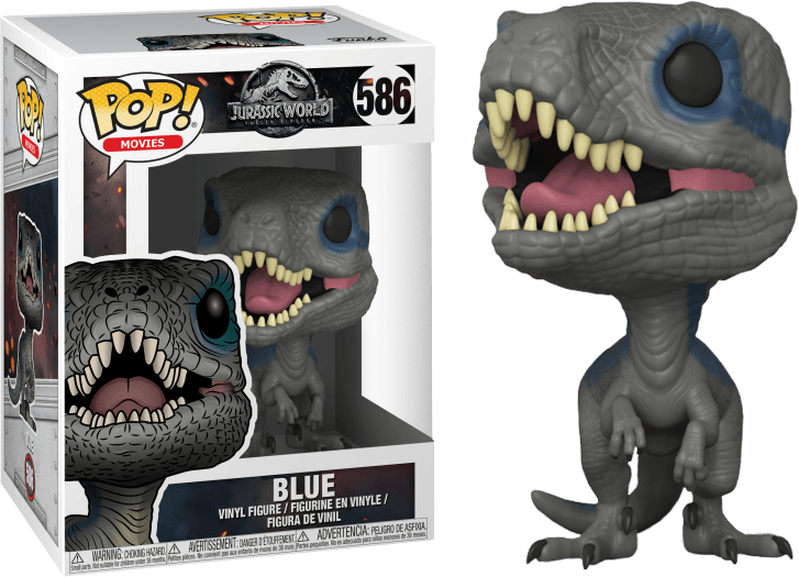 FUN30980 Jurassic World 2: Fallen Kingdom - Blue Pop! Vinyl - Funko - Titan Pop Culture