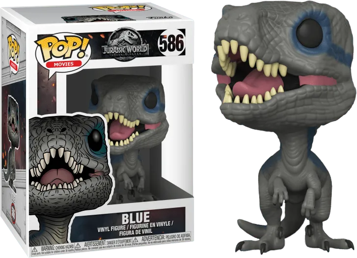 FUN30980 Jurassic World 2: Fallen Kingdom - Blue Pop! Vinyl - Funko - Titan Pop Culture