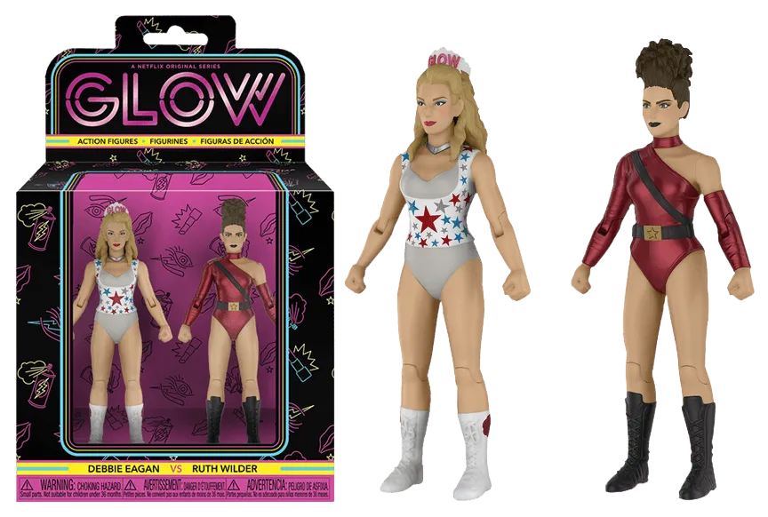 FUN31291 GLOW - Debbie Eagan & Ruth Wilder Action Figure 2-Pack - Funko - Titan Pop Culture