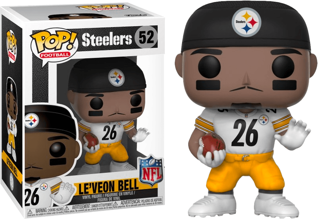 FUN31747 NFL: Steelers - Le'Veon Bell Pop! Vinyl - Funko - Titan Pop Culture