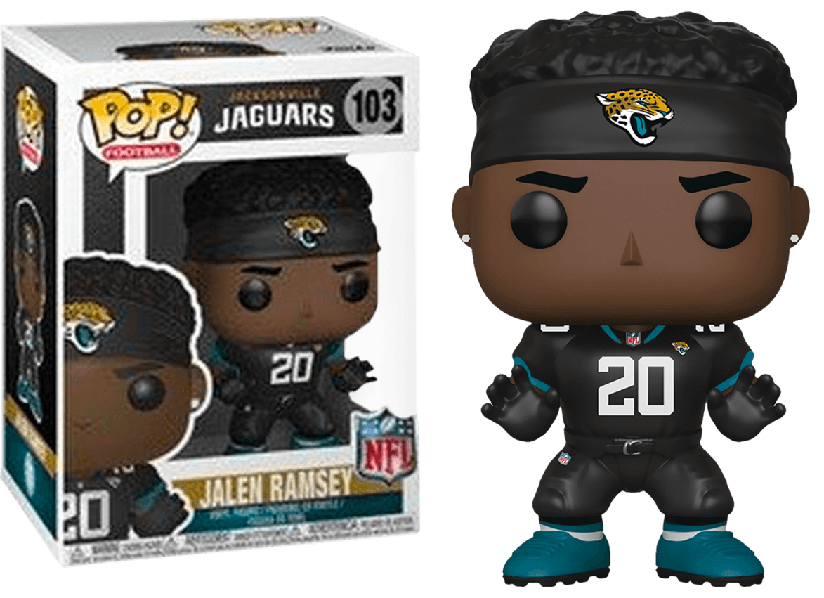 FUN31766 NFL: Jaguars - Jalen Ramsey Pop! Vinyl - Funko - Titan Pop Culture