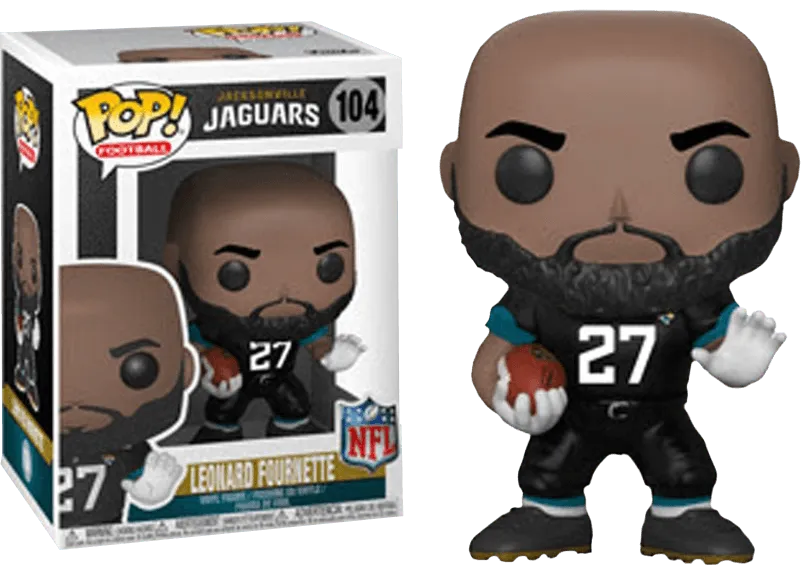 FUN31769 NFL: Jaguars - Leonard Fournette Pop! Vinyl - Funko - Titan Pop Culture