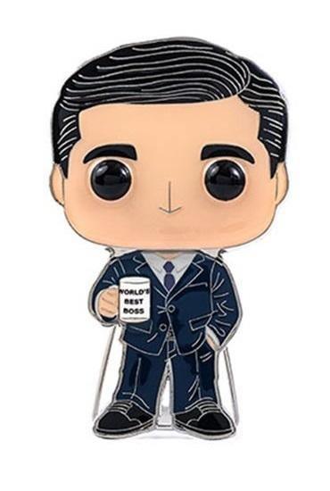 FUN31845 The Office - 4" Pop! Enamel Pins - Funko - Titan Pop Culture