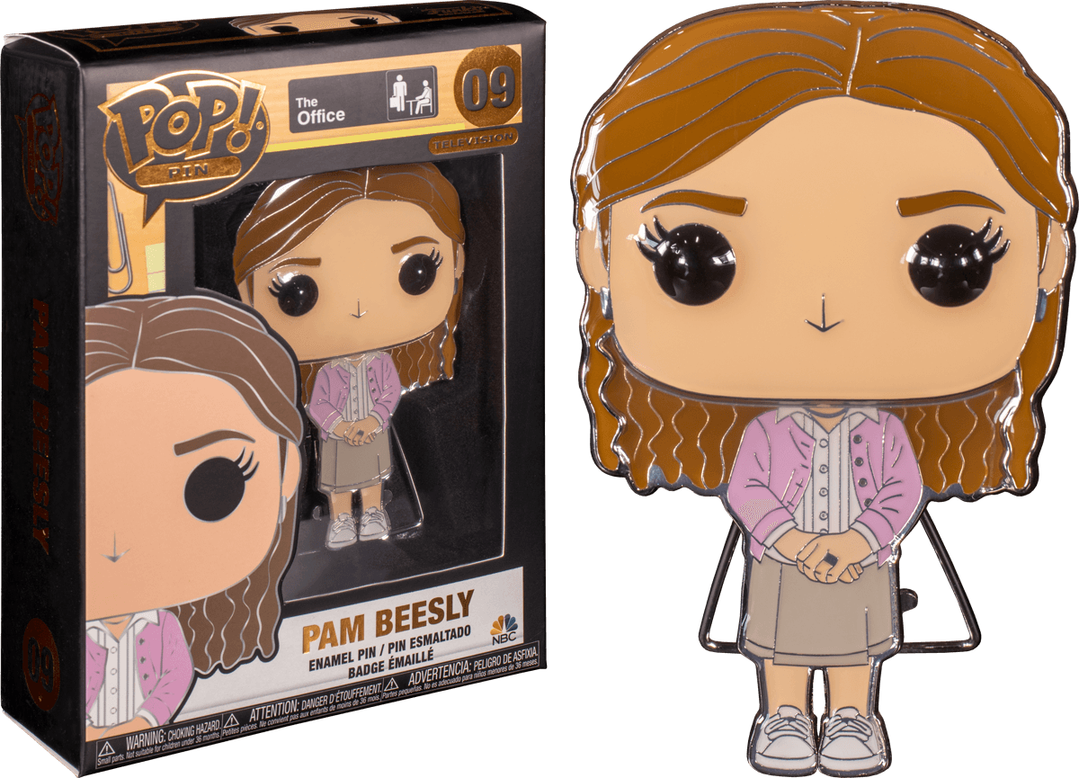 FUN31848 The Office - 4" Pop! Enamel Pins - Funko - Titan Pop Culture